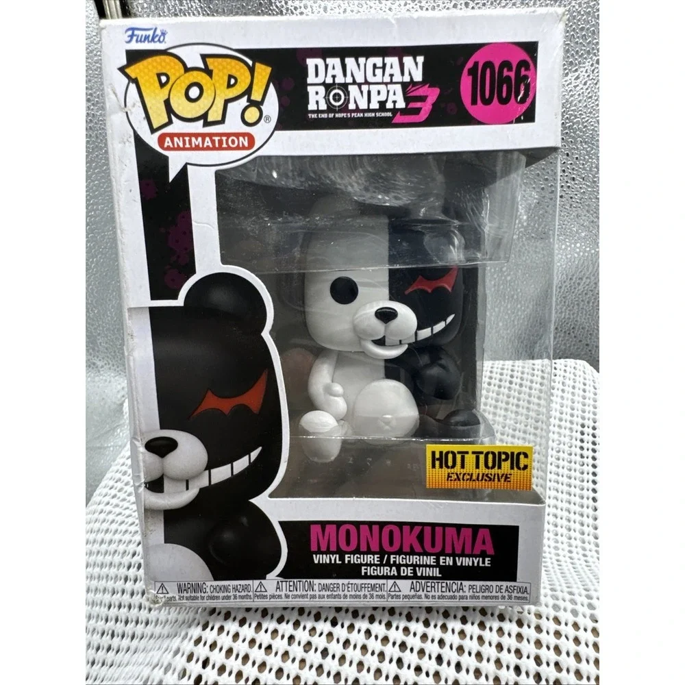 Funko Pop Monokuma 1066 Danganronpa 3 Hot Topic Exclusive Vinyl